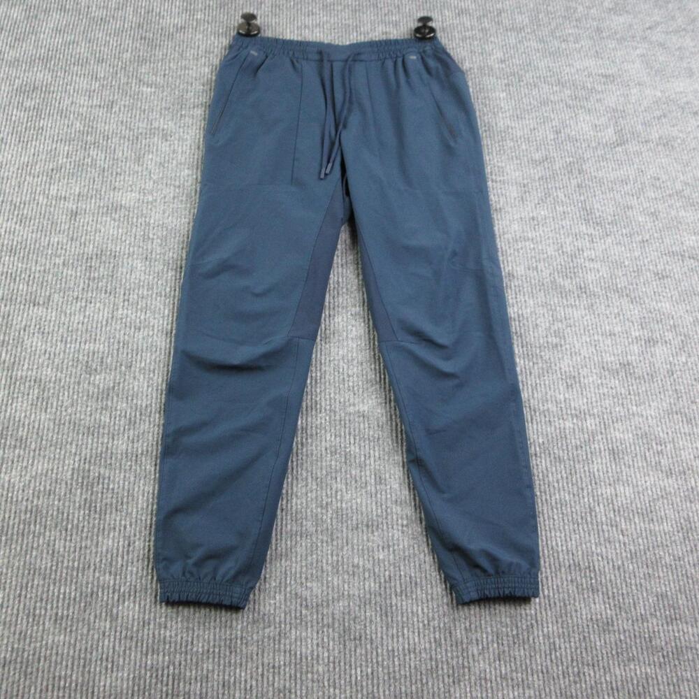 Lululemon Pants Mens M Blue Jogger Slim Tapered Stretch Running Athletic 29x29*